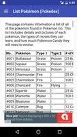 Guide for Pokemon Go capture d'écran 3