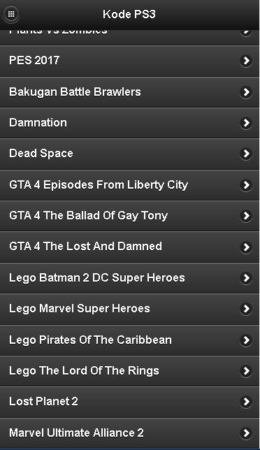 Cheats Codes for PS3 for Android - APK Download