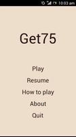 Get 75 poster