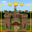 Village adventures near the castle. MCPE Map APK