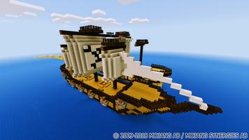 Map blitz Ship Wars for Minecraft PE تصوير الشاشة 1
