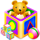 Age 3 mental educational intelligence child play icon