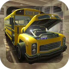 Bus Mechanic Simulator: 自行車車庫遊戲 APK 下載