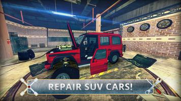 SUV Garage Mechanic poster