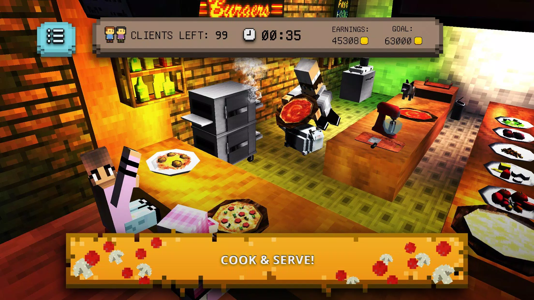 Pixel Pizzeria: Chef Cooking Simulator 3D Full by Tayga Games OOO