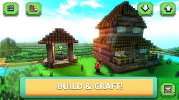 Block Builder Craft Affiche