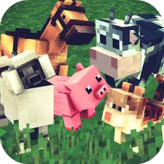 Animals Craft: Blockwelt Erforschung & Design APK Herunterladen