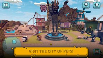 Animals Craft: Block World Exploration. Pet Games screenshot 3