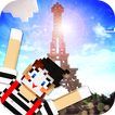 Paris Craft: Ville de l'amour. Jeu de construction