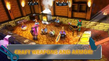 鐵匠世界：武器製作幻想鍛造3D 海報