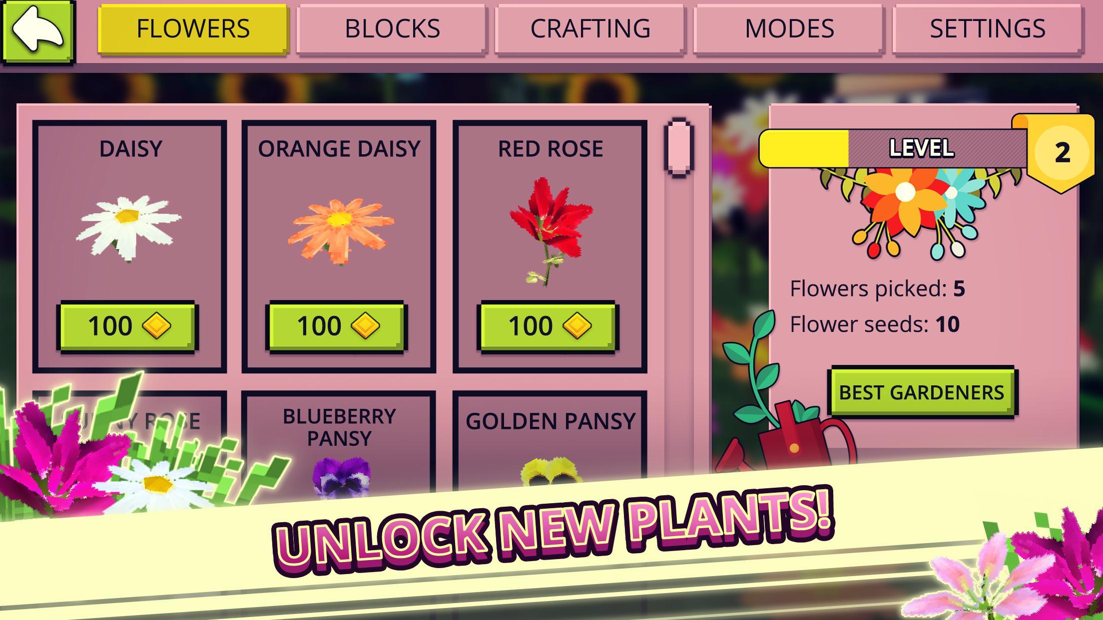 Flower Farm Craft For Android Apk Download - how to plant seeds in dragon adventures roblox