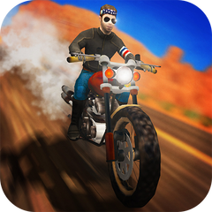 USA Highway Traffic: Rider Moto Racer Games