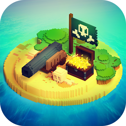 Pirate Ship Craft: Jogo de Exploração e Construção