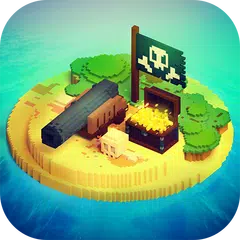 Pirate Ship Craft: Erforschung & Bauspiele APK Herunterladen