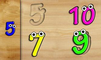 Kids Shape Sorter: Numbers โปสเตอร์