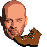 Kick a Bruce Willis