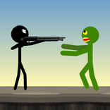 Stickman and Shotgun