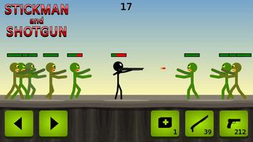 Stickman and Shotgun постер