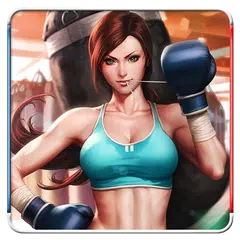 Real 3D Woman Boxing