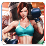 Real 3D Women Boxing icône