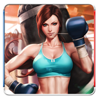 Real 3D Women Boxing أيقونة