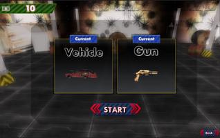 Zombie Road Survivor 3D تصوير الشاشة 1