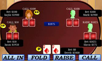 Aces Texas Hold'em Poker captura de pantalla 1