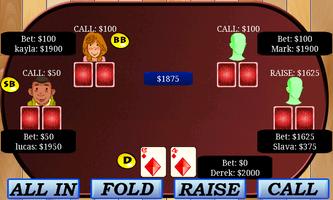 Aces Texas Hold'em Poker syot layar 1