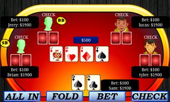 Vegas Poker - Texas Holdem اسکرین شاٹ 1