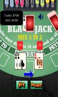 Black jack Bonus Affiche