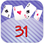 Thirty one - 31 card game ikona
