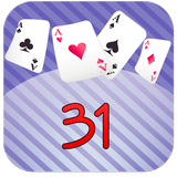 Thirty one - 31 card game icône