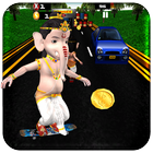 Ganesh Skating 3D ícone