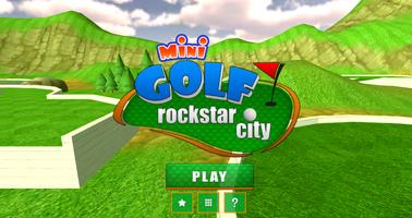 Mini Golf RockStar City Affiche