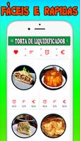 Receitas de  Torta de Liquidificador Fáceis 스크린샷 1