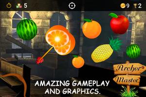 Archery Fruit Shoot Game 2018 capture d'écran 3