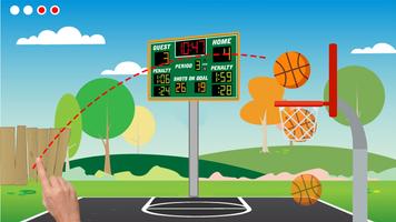 Basketball Shooter - Free Throw Game imagem de tela 1