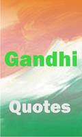 Gandhi Quotes Affiche