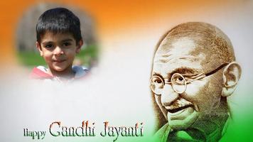 Gandhiji Photo Frame plakat