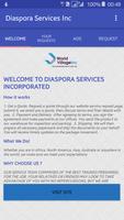 Diaspora Services Cartaz
