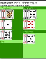 Gin Rummy (Free, No Adverts) 截图 1