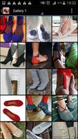 Crochet Shoes Affiche