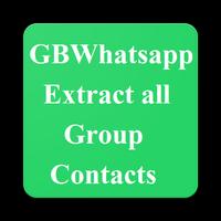 🆕GBWhatsapp extract all group contacts Affiche