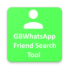 Friend Search Tool for 🆕 GBWhatsapp ไอคอน