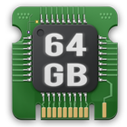 64GB Storage Space Cleaner : 64 GB RAM Expander icône