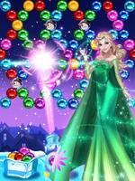 Ice Queen Game Bubble Shooter poster