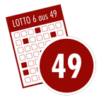 6 aus 49 Lottozahlen Generator icono