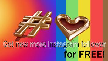 FREE Likes On Instagram! plakat
