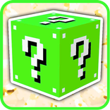 Lucky Block Race Addon MCPE