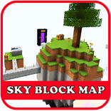 Sky Block map Minecraft PE